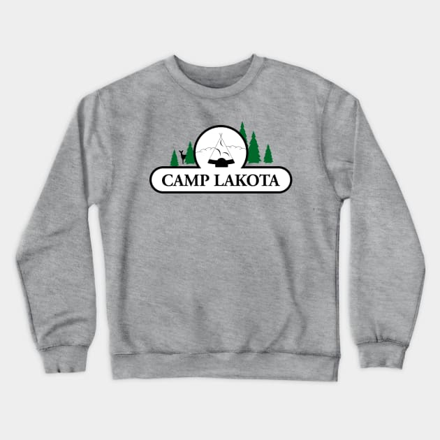 Camp Lakota Crewneck Sweatshirt by MikeSolava